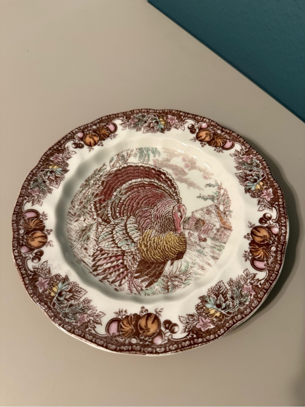 Johnson Brothers Autumn Monarch China Dinner Plate Johnson Bros Thanksgiving